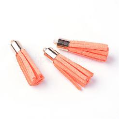 Искусственные замши кисточкой подвесные украшения FIND-T004-B