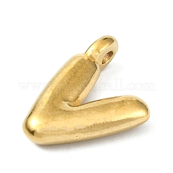 Placcatura ionica (ip) ciondoli in acciaio inossidabile 304&nbsp;STAS-U033-02G-V