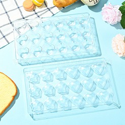 1 набор из 2 пластиковых формочек для шоколада в форме сердца и звезды&nbsp;ST-CJ0007-97