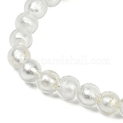 Стеклянные бусины&nbsp;FOIL-F002-01F