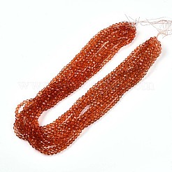 Peinture de cuisson perles de verre transparentes brins&nbsp;DGLA-A035-T6mm-A04