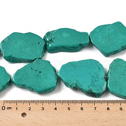 Бусины из натурального магнезита G-M448-E01-01