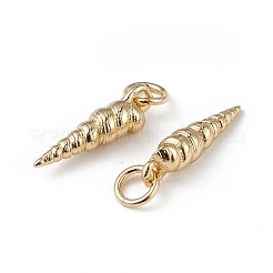 Экологически чистые подвески из латуни с гальваническим покрытием KK-F848-09G