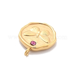 Подвески из нержавеющей стали 304 со стразами STAS-M092-04G