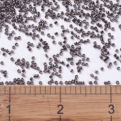 MIYUKIデリカビーズ  シリンダー  日本製シードビーズ  11/0  （db0454)亜鉛メッキスモーキーアメジスト  1.3x1.6mm  穴：0.8mm  約20000個/袋  100 G /袋&nbsp;SEED-J020-DB0454