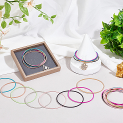 80шт 8-х цветные пружинные браслеты&nbsp;TWIR-PH0001-12