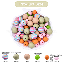 Пищевые экологически чистые силиконовые фокусные шарики SIL-YW0001-72A