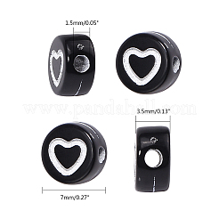 Ремесло стиль акриловые бусины&nbsp;LS-X-MACR-T023-24A