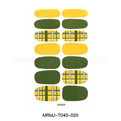 Nagelkunstaufkleber der vollen Abdeckung&nbsp;LS-MRMJ-T040-020