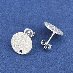 Boucles d'oreilles à tige en acier inoxydable 304&nbsp;STAS-Z021-C-01S