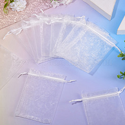 50 шт. мешочки из органзы для хранения ювелирных изделий&nbsp;OP-TA0001-16E