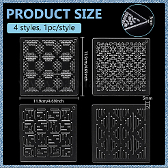 Modelli acrilici trasparenti&nbsp;DIY-BC0014-16C