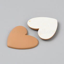 Undurchsichtigen Cabochons&nbsp;LS-RESI-WH0041-03I
