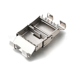 Застежки для часового ремешка из нержавеющей стали 201 STAS-F067-06