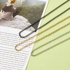 Set di collane con catena rolo in acciaio inossidabile 304&nbsp;NJEW-JN03568