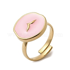 Кольца-манжеты из нержавеющей стали 304 RJEW-A077-04G-02