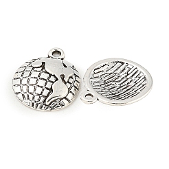 Тибетский стиль сплава цинка подвески земные&nbsp;TIBEP-R334-307AS-RS