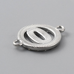 Подвески из хрусталя и горного хрусталя из цинкового сплава&nbsp;ALRI-WH0005-17O-P