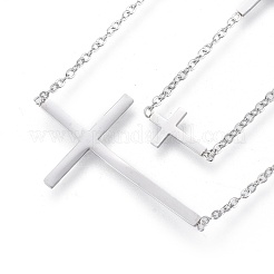 Bracelets multibrins en acier inoxydable 304 résistant au ternissement&nbsp;BJEW-K219-06P