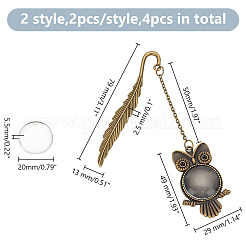 Набор для изготовления закладок из сплава «сделай сам» AJEW-HY00001