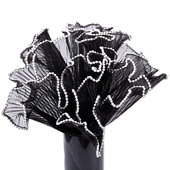 8 ярд полиэстеровой упаковочной сетки для букетов&nbsp;AJEW-CY0001-74A