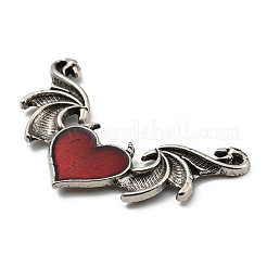 Большие подвески из эмали из сплава на Хэллоуин PALLOY-D020-05AS-02