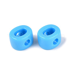 Opake Acrylperlen europäischen&nbsp;OACR-M027-01O-07