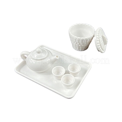 Пластиковый мини-чайный сервиз модель PW-WG9D107-01