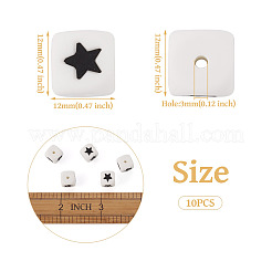 Пищевые экологически чистые силиконовые бусины FIND-BY0001-20