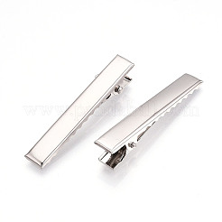 Железные плоские заколки-пеликаны&nbsp;IFIN-S286-46mm