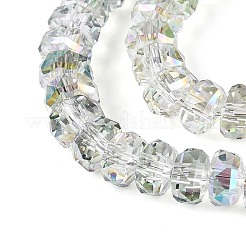 Гальванизируйте прозрачное стекло бисер нитей&nbsp;EGLA-N022-05B-C10