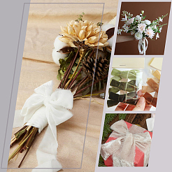 3 цвет полиэстеровые ленты горячего тиснения с потертостями SRIB-AR0001-20