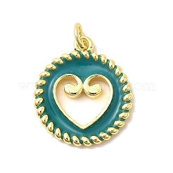 Латунь эмаль подвески KK-I378-21G-B