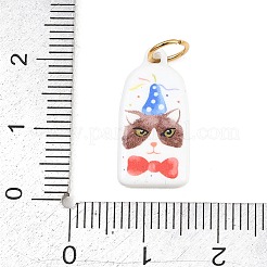 Подвески из нержавеющей стали 304 с эмалью&nbsp;STAS-C169-01E