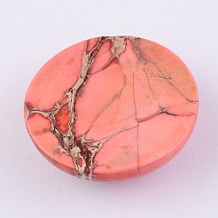 Teinté regalite naturel / jaspe impérial / cabochons de jaspe des sédiments marins&nbsp;G-E294-06