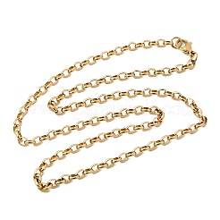 Collares de cadena de cable de acero inoxidable 304&nbsp;NJEW-K305-08G