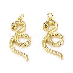 Латунные микро проложить кубического циркония подвески KK-E068-VB002