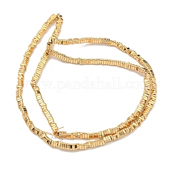 Fili di perline di ematite sintetica sintetica non magnetica elettrolitica&nbsp;G-I360-I01-02