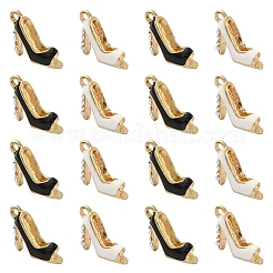 20шт 2 цвета сплава эмалевые подвески&nbsp;ENAM-CJ0002-51