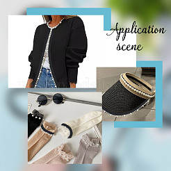 5 ярд полиэстеровых кружевных лент OCOR-AR0002-03