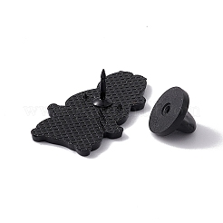 Пасхальная тема кролик эмалированная булавка JEWB-E018-02EB-05