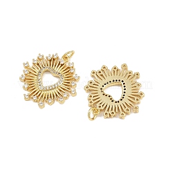 Латунные микро проложить кубического циркония подвески&nbsp;KK-C132-01B-G