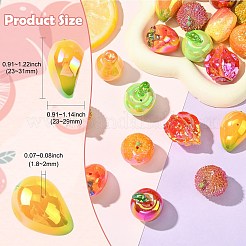 Гальванические непрозрачные смоляные шарики RESI-CJC0006-037