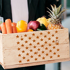 Трафареты для резки из нержавеющей стали star 201 DIY-WH0002-52