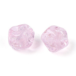 Ручной работы бусины фольги FOIL-T007-01F