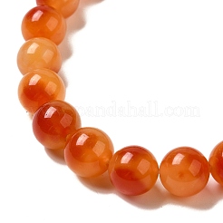 Природные окрашенные белого нефрита нитей бисера&nbsp;G-M402-C04-20