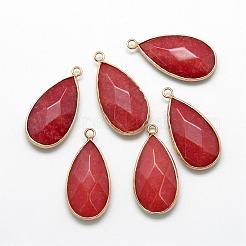 Натурального белого нефрита подвески G-S221-07G