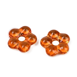 Прозрачные стеклянные бусины&nbsp;GLAA-F129-01