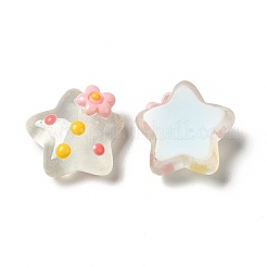 Кабошоны из полупрозрачной смолы&nbsp;RESI-E034-01D