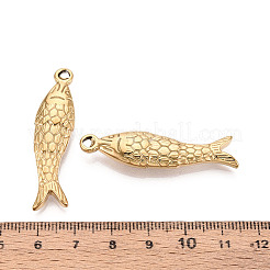 Подвески в виде рыбок из нержавеющей стали 304&nbsp;STAS-T069-14G